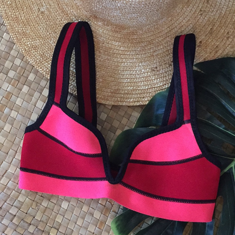 Reversible Neoprene Bikini Top